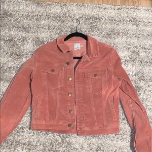 MINKPINK corduroy pink jacket